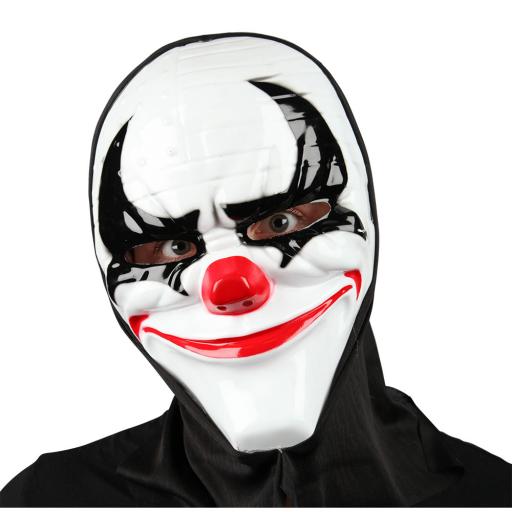 Freaky Clown Mask with Hood