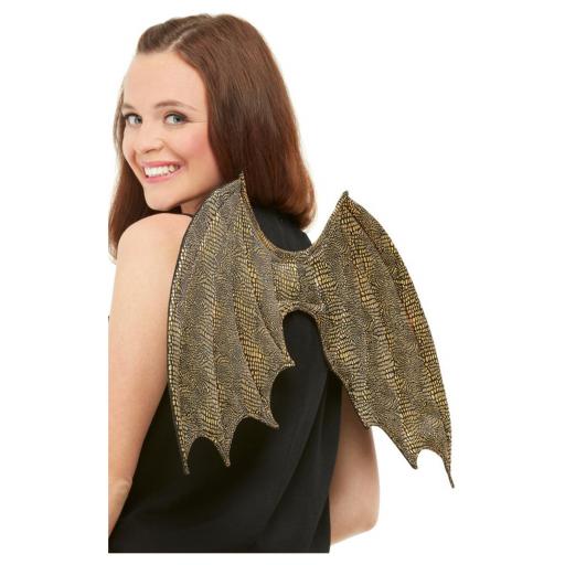 Dragon Scale Wings, Gold, 50cm/19in