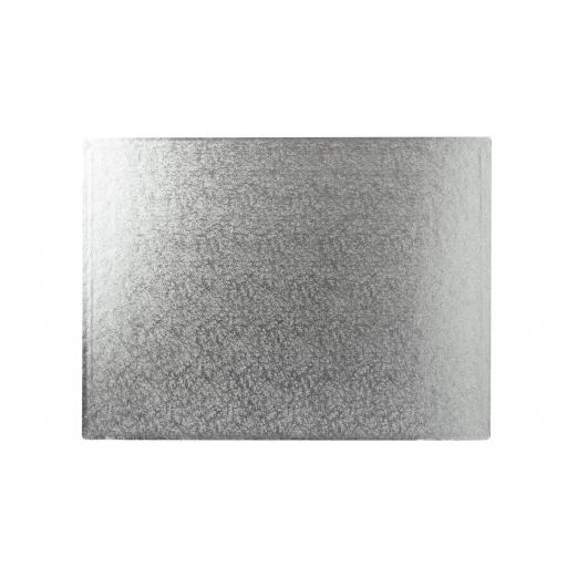 10x12 inch Card Oblong Silver