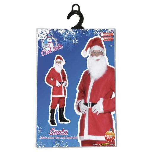 Santa Suit Costume, Red L