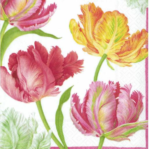 Napkin 3 Ply tulips