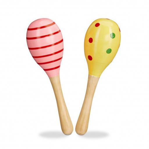 Wooden Maracas