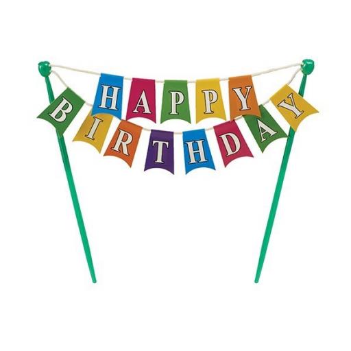 Happy Birthday Banner Sign