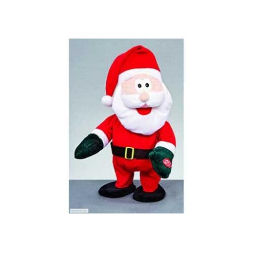 25cm Animated Singing Santa