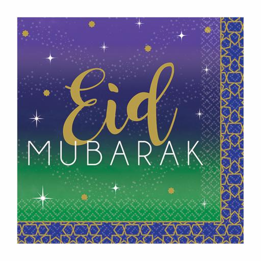 Eid Beverage Napkins 25cm