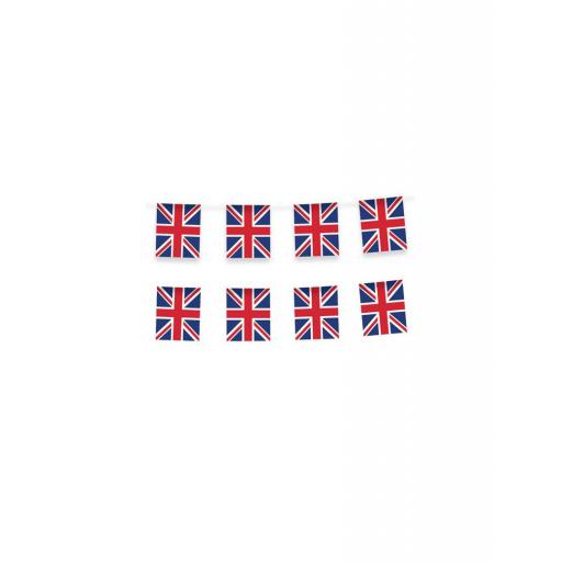 Union Jack PVC Bunting 10m