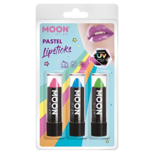 Moon Glow Pastel Neon UV Lipstick,