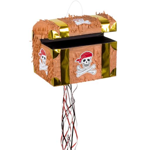 Pull Pinata Treasure Chest