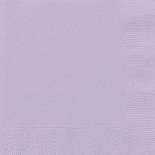 Lavender Mini Napkins 20pk