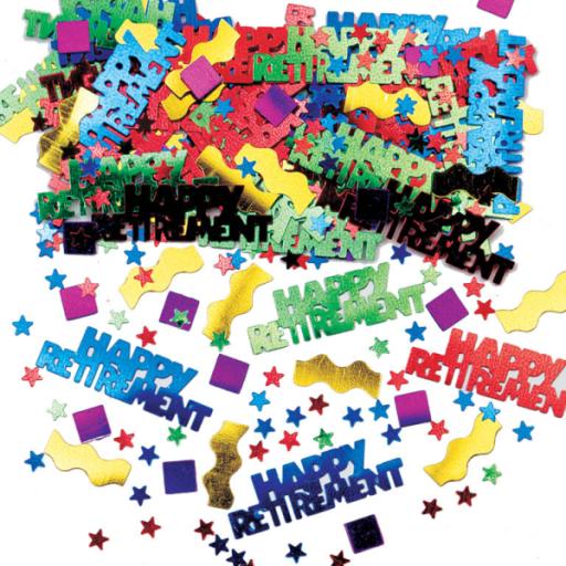 Rocking Retirement Multi Metallic Mix Confetti