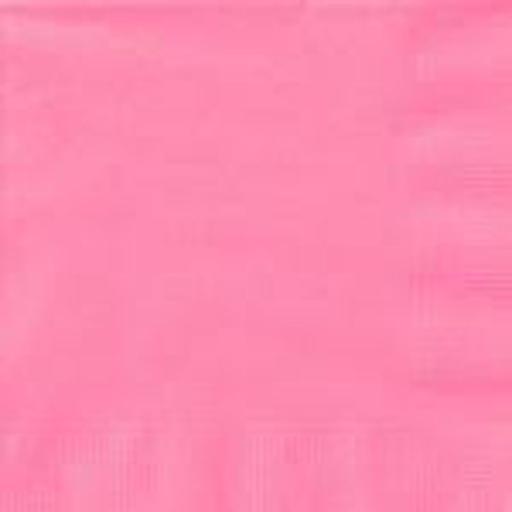 Luncheon Napkin 20ct Hot Pink