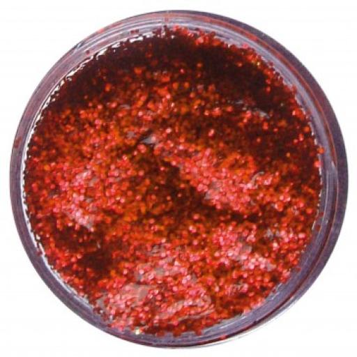 Glitter Gel 12ml Regal Red