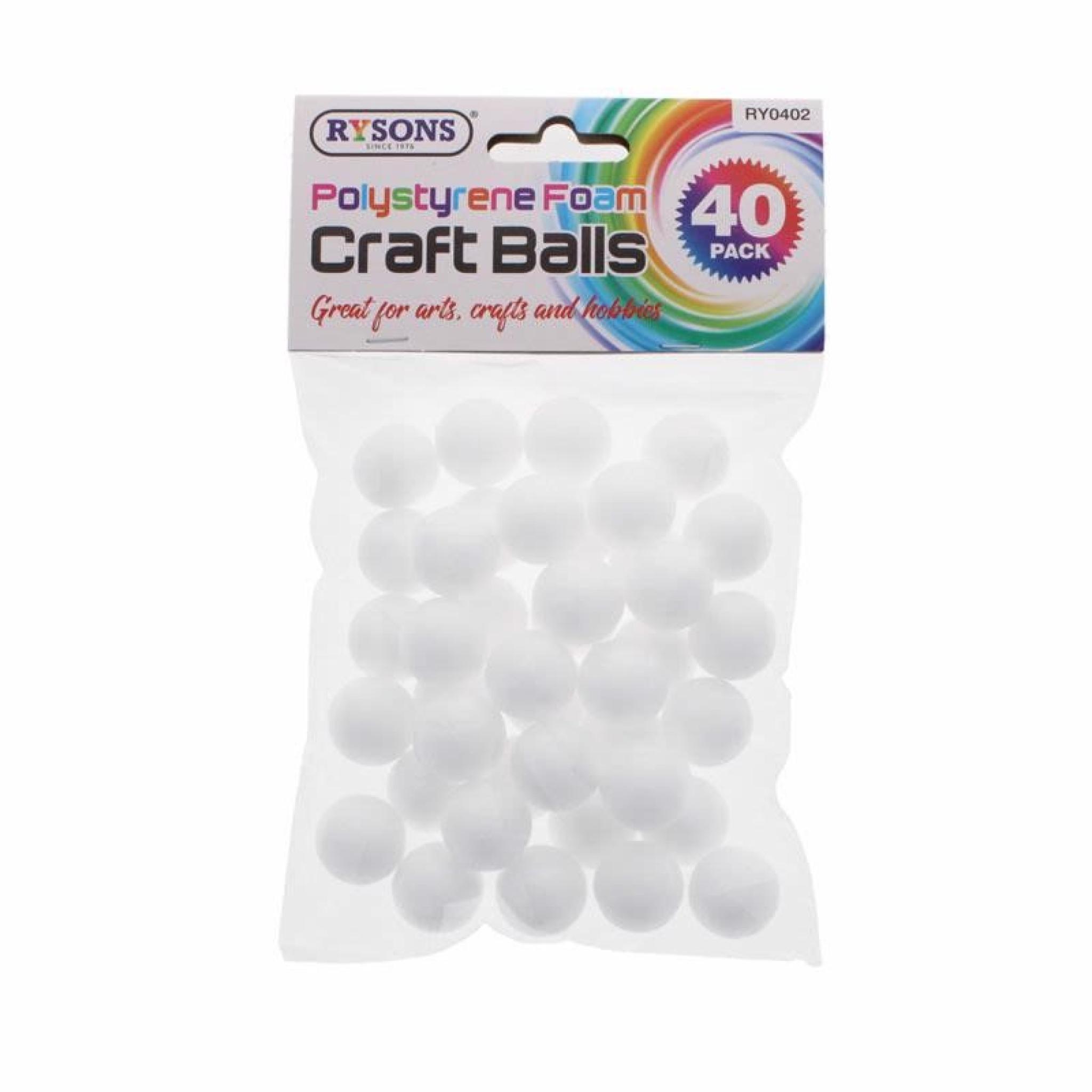 Polystyrene Foam Craft 40 PC Product | Party Party