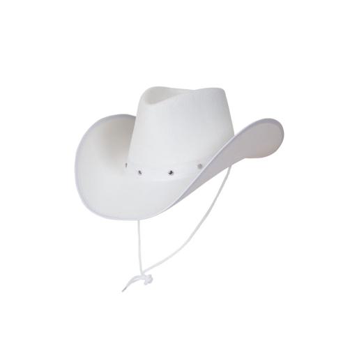 Texan Cowboy Hat - White