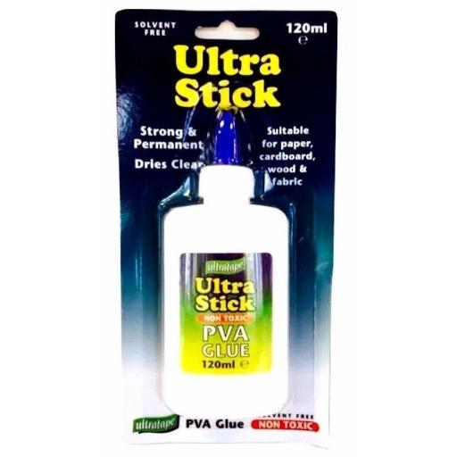 Ultra  Stick Non Toxic PVA Glue 120ML