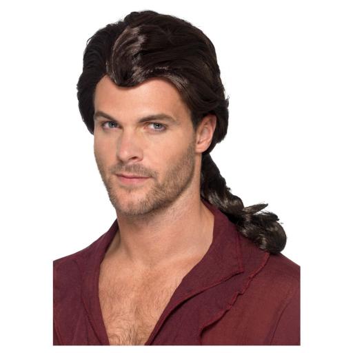 Marauder Pirate Wig, Brown