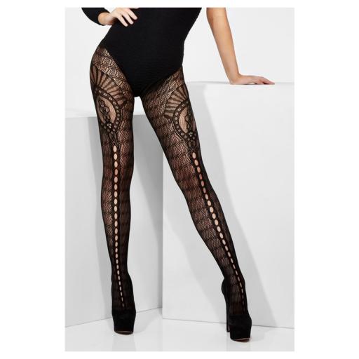 Fever Crown Crochet Tights