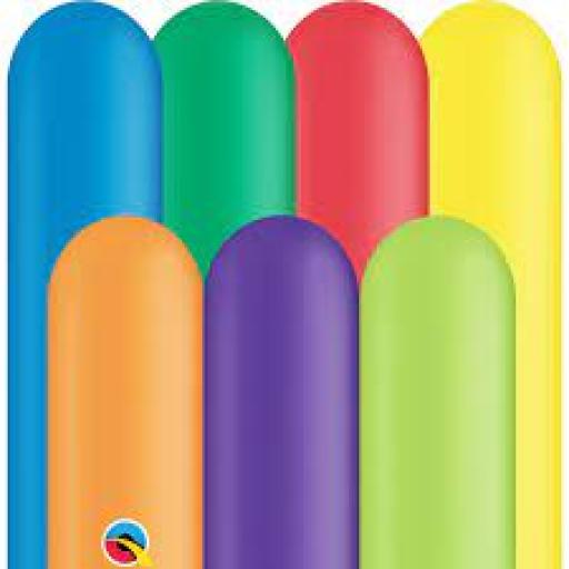 Carnival Modelling Balloons 260Q 100pk