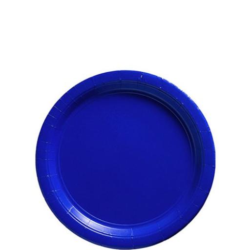 Royal Blue Paper Plates