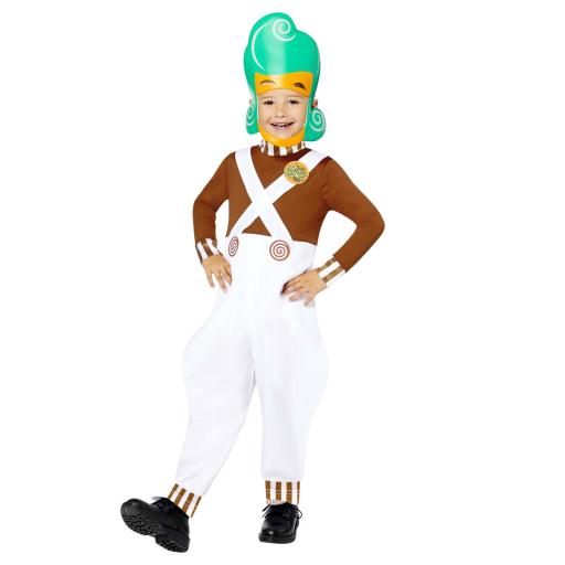 Oompa Loompa Costume - Age 6-8 Years