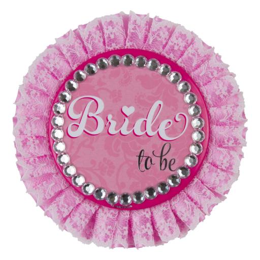 Hen Party Bride to be Deluxe Badge 11cm