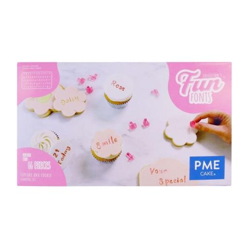 Fun Fonts Cupcakes & Cookies Of Collection 3