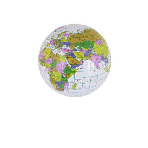 12" (40cm) Inflatable World Globe