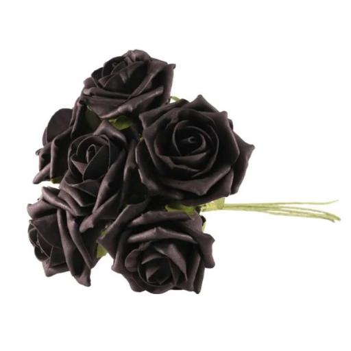 Foam Tea Rose X6 Black