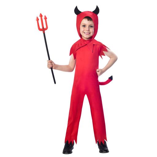 Devil Boy Costume - Age 5-6 Years