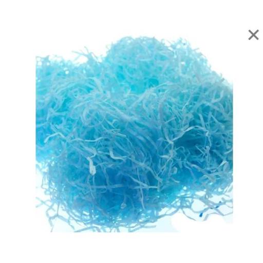 Light Blue Shredded Tissue Paper (25gram)
