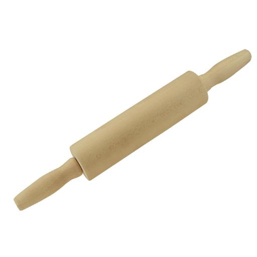 Solid Wooden Revolving Rolling Pin 42cm