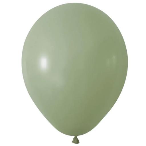 Sage Green Latex Balloon - 12 inch - Pk 100