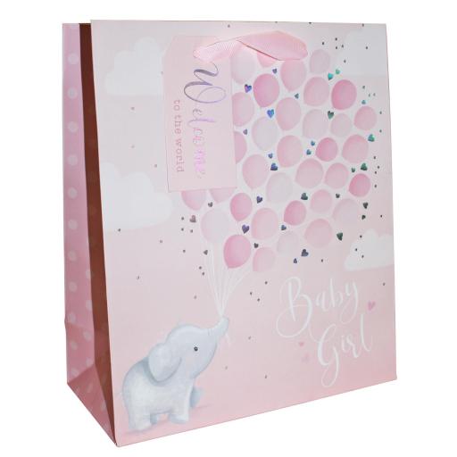 Gift Bag Baby Rose Large