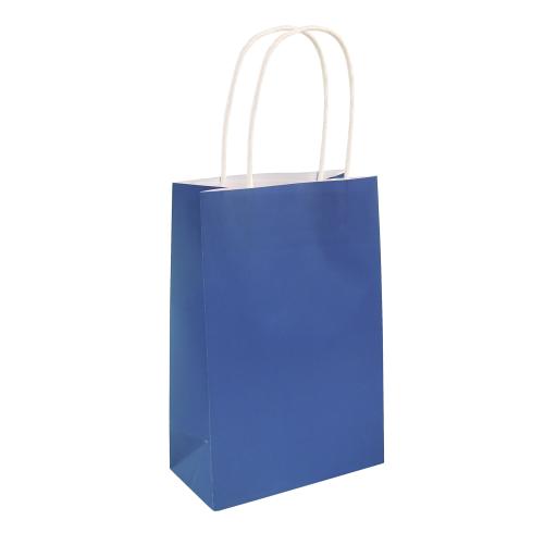 Royal Blue Paper Party Bag with Handles
