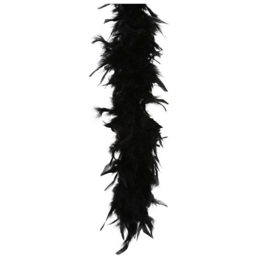 Feather Boa - 60gm/1.7m - Black