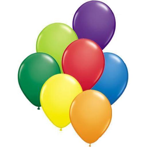Balonevi Assorted Pastel Latex Balloon  5in 100pc