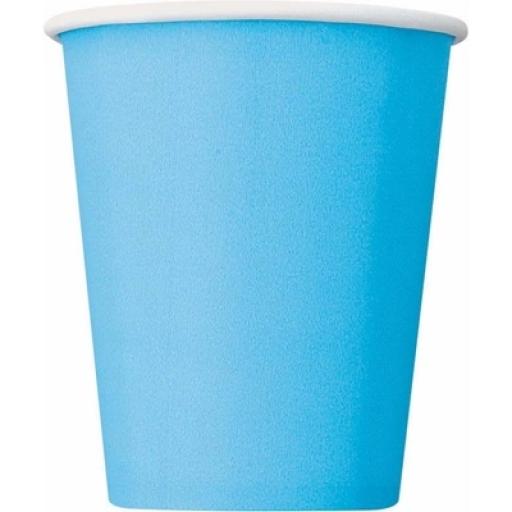 Paper  14 Cups Powder  Blue  9 Oz