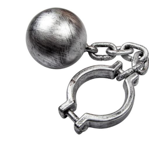 Deluxe Convict Ball & Chain (14+)