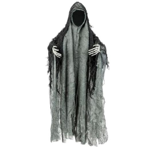 Decoration Faceless black ghost (46 cm)