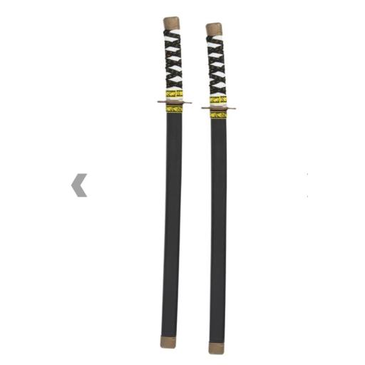 Ninja Swords, Pack of 2, 59cm/23in