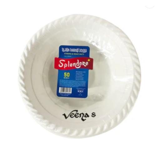 Splendore 50 clear plastic dessert bowls 12 Oz