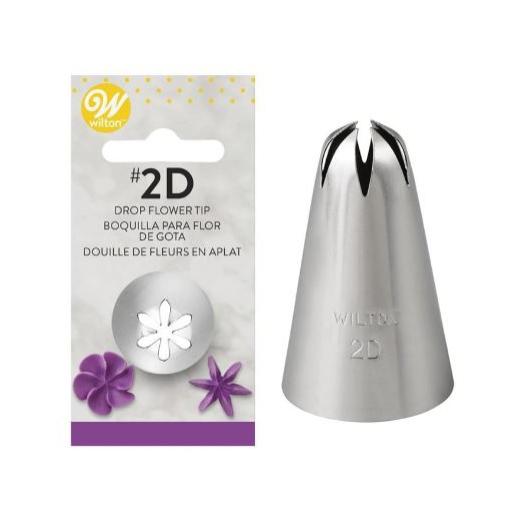 Wilton Piping Nozzle - 2D Drop Flower