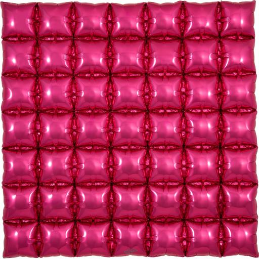 36inch Fuchsia 7x7 Waffle Packaged Air Fill