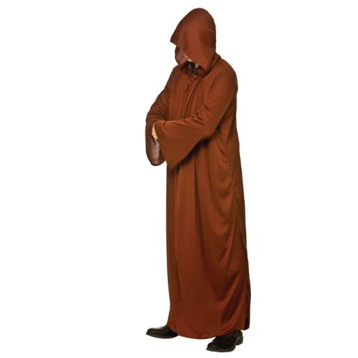 Hooded Robe - BROWN