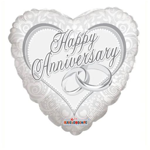 Anniversary Happy Anniversary (18inch)Foil Balloon