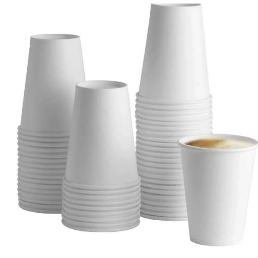 Eco Wise Coffee Cups 8oz Single Paper 50