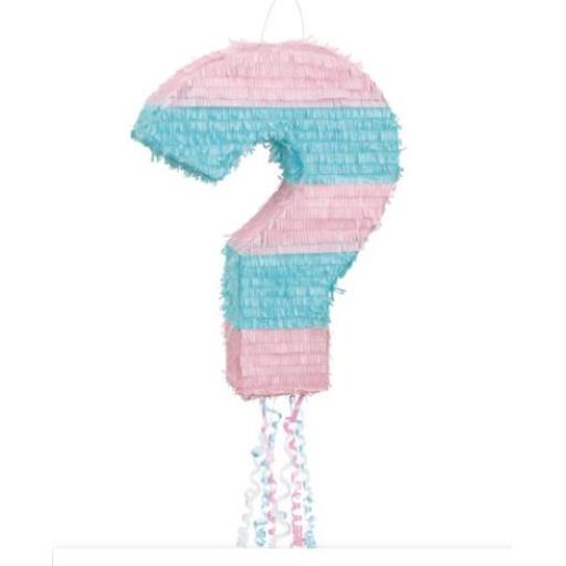 Question Mark Gender Reveal Pinata