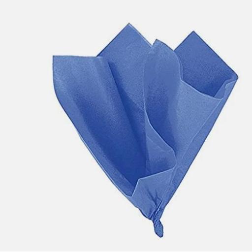 10 Tissue Sheets - Royal Blue