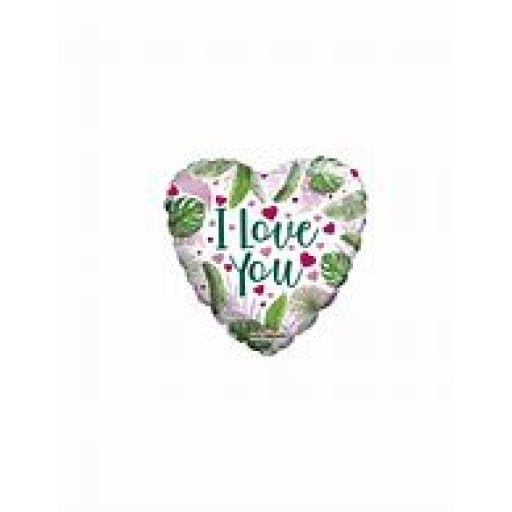 Tropical I Love You 18″ Balloon