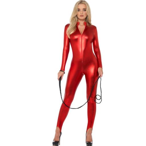 Fever Miss Whiplash Red  Ladies Costume M